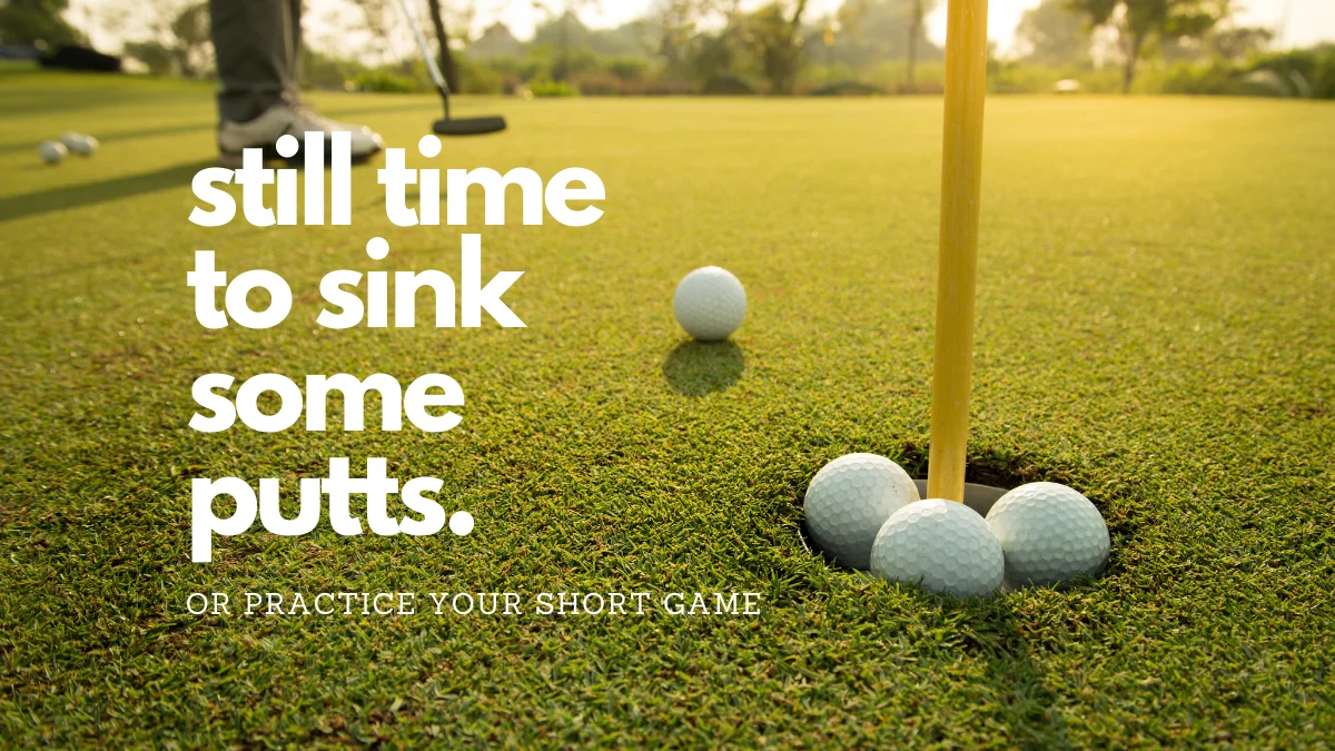 Give our Practice Stations a try before it SNOWS