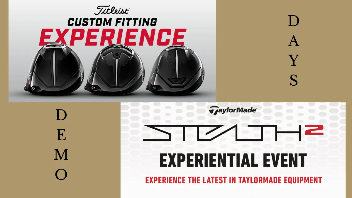 Taylormade & Titleist Fitting Days in April